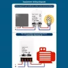 WiFi okoskapcsoló, nagy teljesítményű WiFi relé modul WL-SW01-30A TuyaSmart