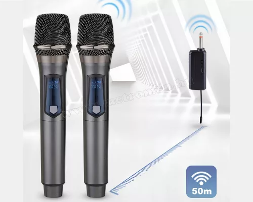 Vezeték nélküli mikrofon szett WM105DUO