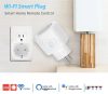 Android, iPhone mobiltelefonnal távirányítható Wifi okos konnektor és fogyasztásmérő SmartHome WP800-TUYA