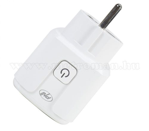 Android, iPhone mobiltelefonnal távirányítható Wifi okos konnektor és fogyasztásmérő SmartHome WP800-TUYA