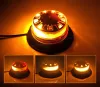 Megkülönböztető jelzés Narancs LED villogó 12-24V WRBEACON2