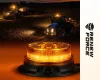 Megkülönböztető jelzés Narancs LED villogó 12-24V WRBEACON2