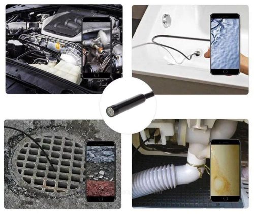 Android USB - micro USB - USB-C endoszkóp kamera LED világítással XMZ0085M-HD