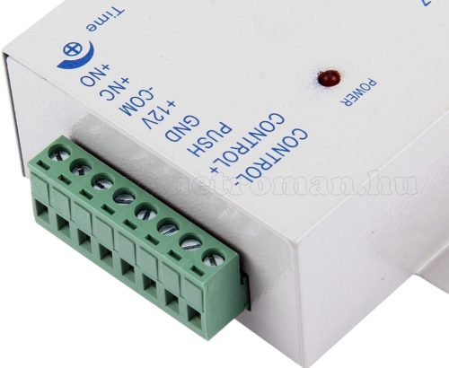 Tápegység időzíthető elektromos zár vezérléssel MK80-12V-3A