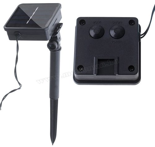 Napelemes fényfüzér kültéri, Szitakötő 30 LED MX49681-Solar