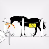 Villanypásztor Elektromos kerítés