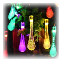 Napelemes LED fényfüzér