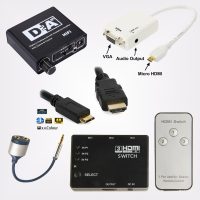 Audió Videó átalakítók és kábelek