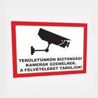 Figyelmeztető táblák, matricák  